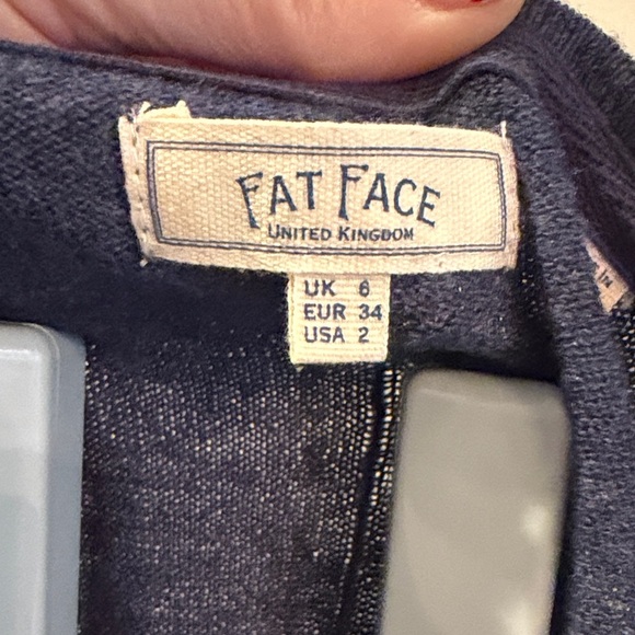 Fat Face Women's Navy Crew Neck Sweater - Picture 2 of 10